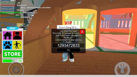 gucci gang id roblox|lil pump gucci gang id.